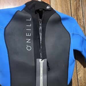 O'Neill Men's Blue/Black Wetsuit Jacket - Front Zip
